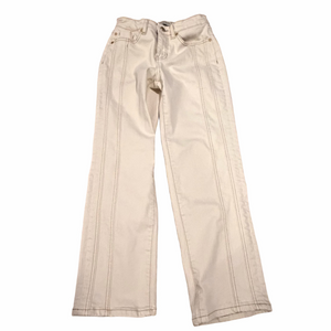 Liverpool Los Angeles Kennedy Crop Straight Women's Cream Jeans